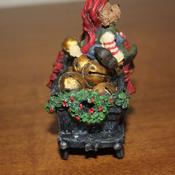 Boyds Bears Christmas Train Jingle Elfbeary In the Hopper Car Vintage 2003 w Box - Picture 5 of 11